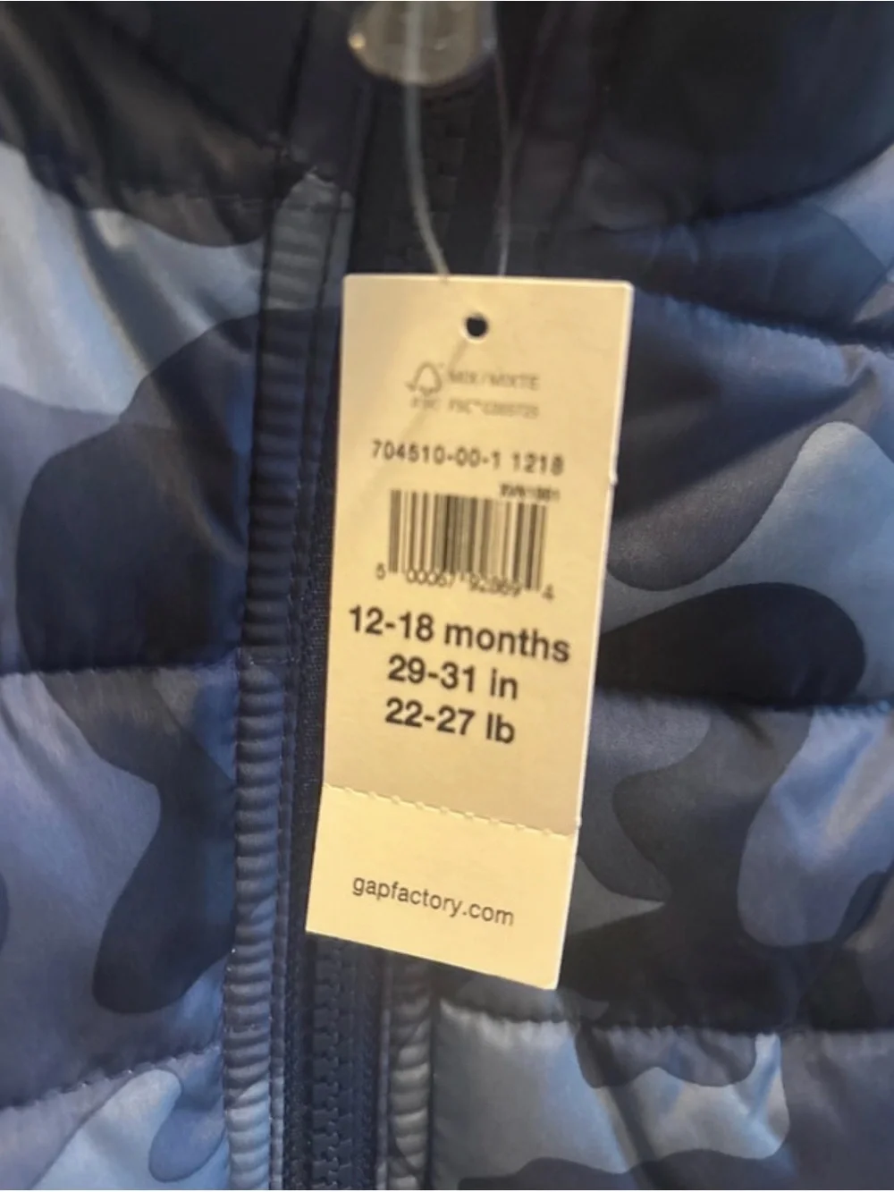 GAP nwt blue